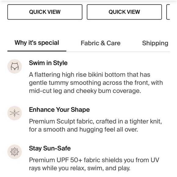 Knix Espresso Triangle Bikini Set with tags in S+(top) and small (bottom) - Picture 14 of 16